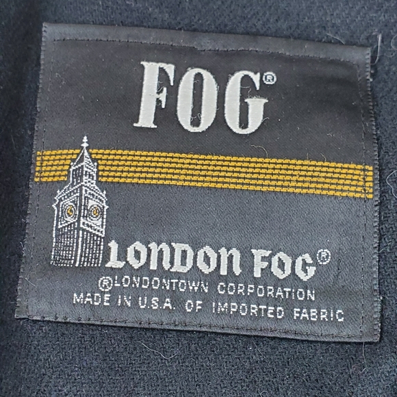 Iridescent Camouflage London Fog Trench Coat - Picture 5 of 7